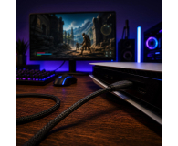 3mk Hardy HDMI 2.1 5m 48Gbps 8K60Hz 4K120Hz eARC VRR ALLM Black - 1579114 - zdjęcie 3